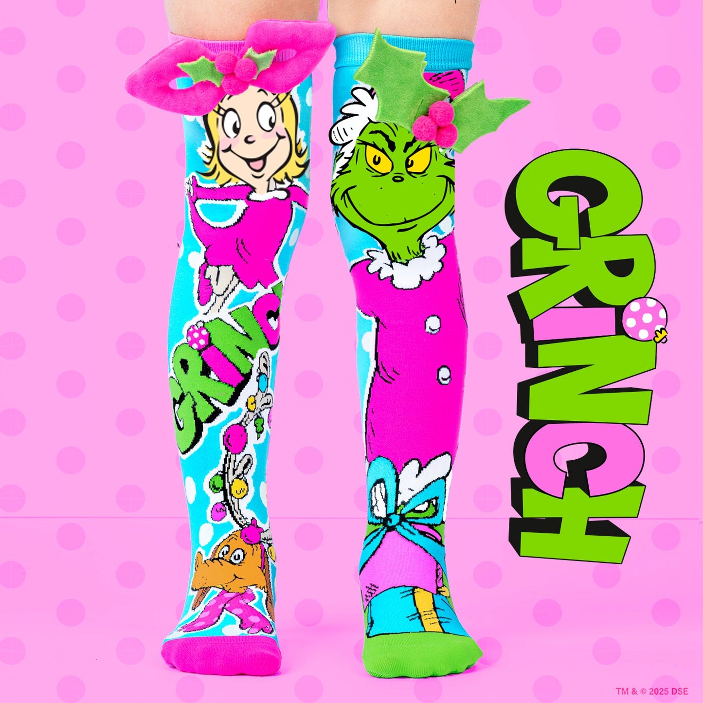 GRINCH & CINDY LOU SOCKS