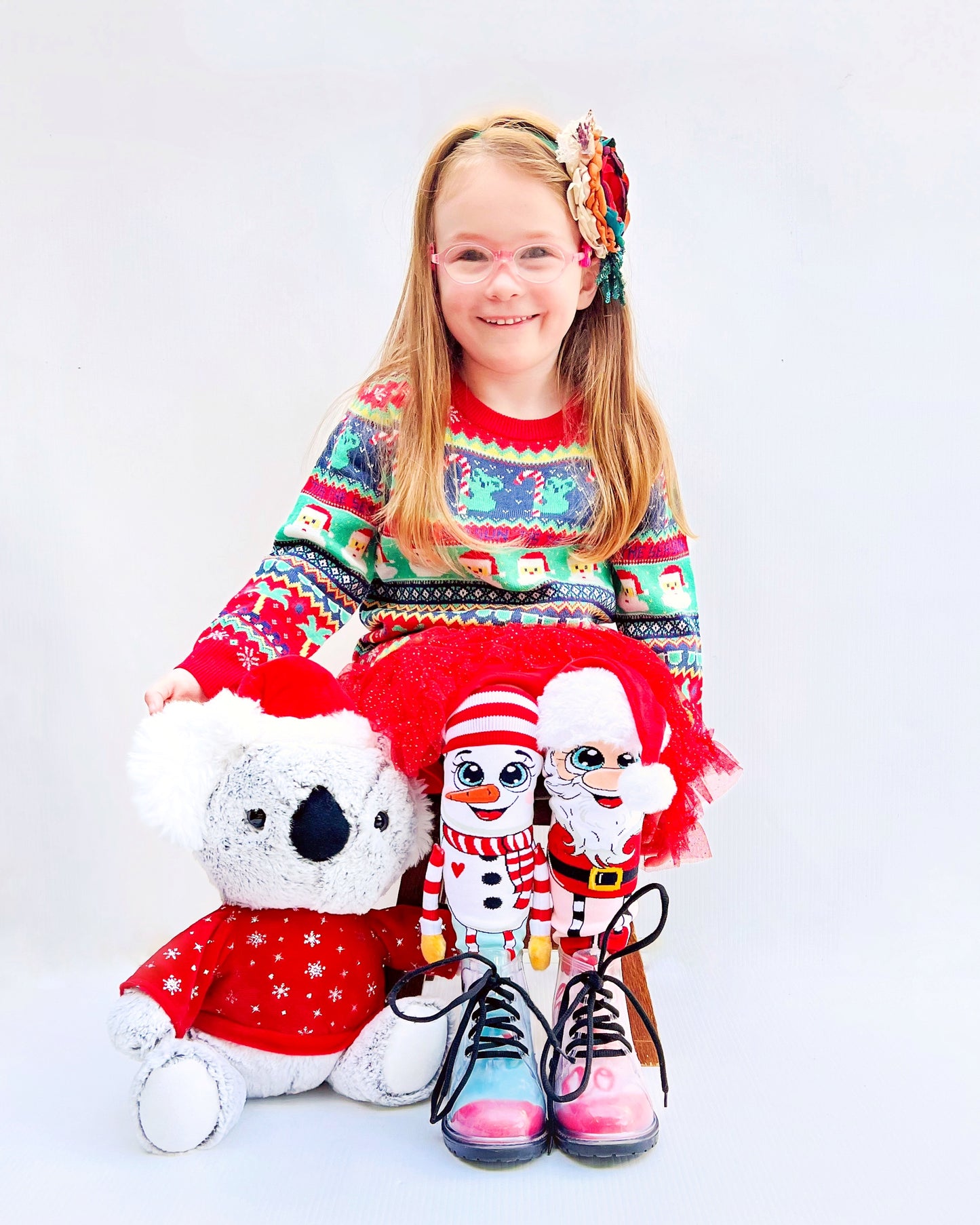 SANTA & SNOWMAN SOCKS