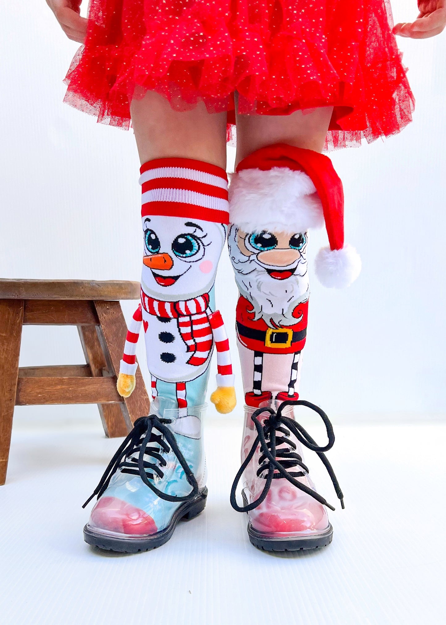 SANTA & SNOWMAN SOCKS