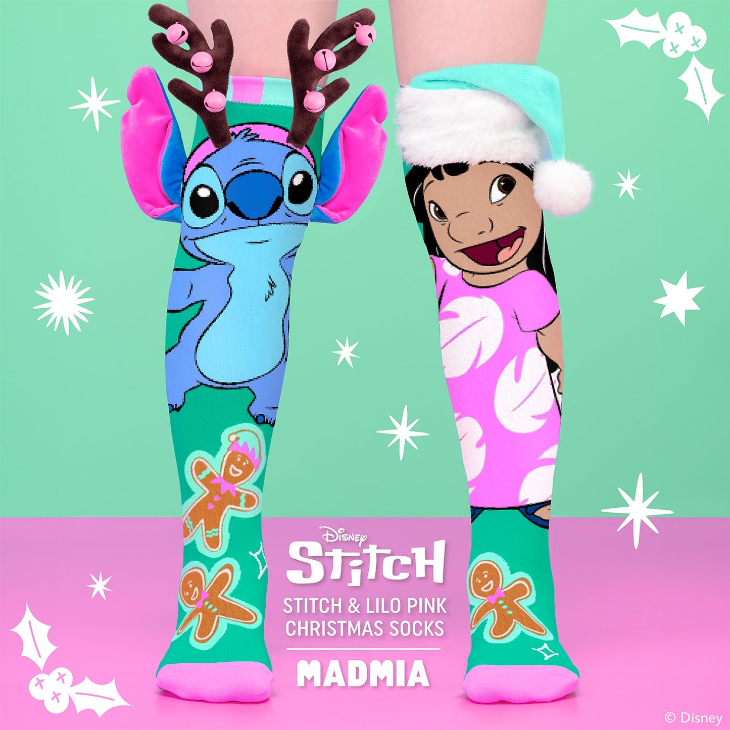 LILO & STITCH'S GINGERBREAD SOCKS
