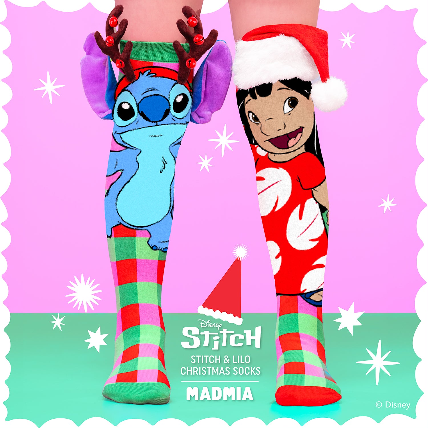 LILO & STITCH CHRISTMAS SOCKS – MADMIA USA