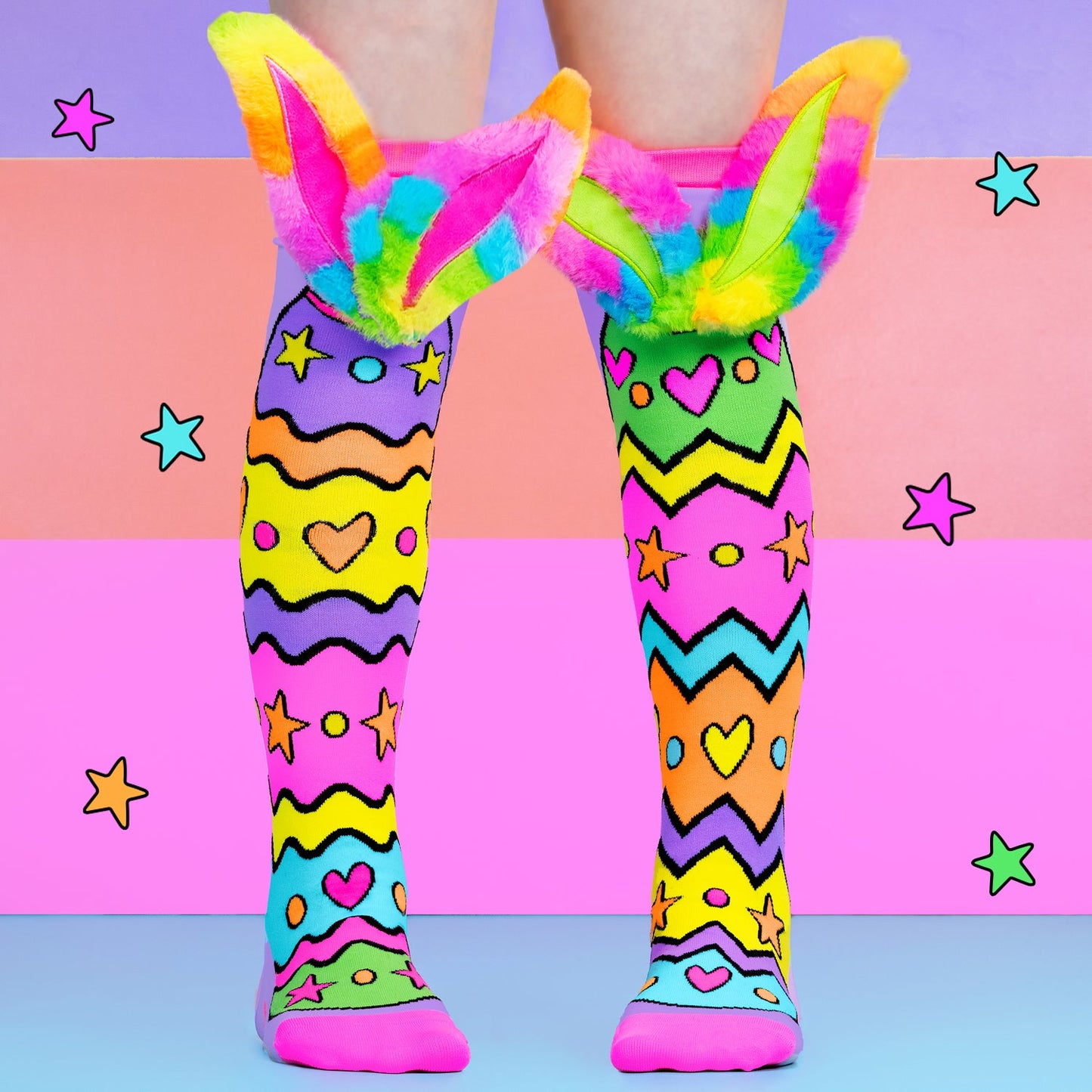 BRIGHT AND BOUNCY SOCKS