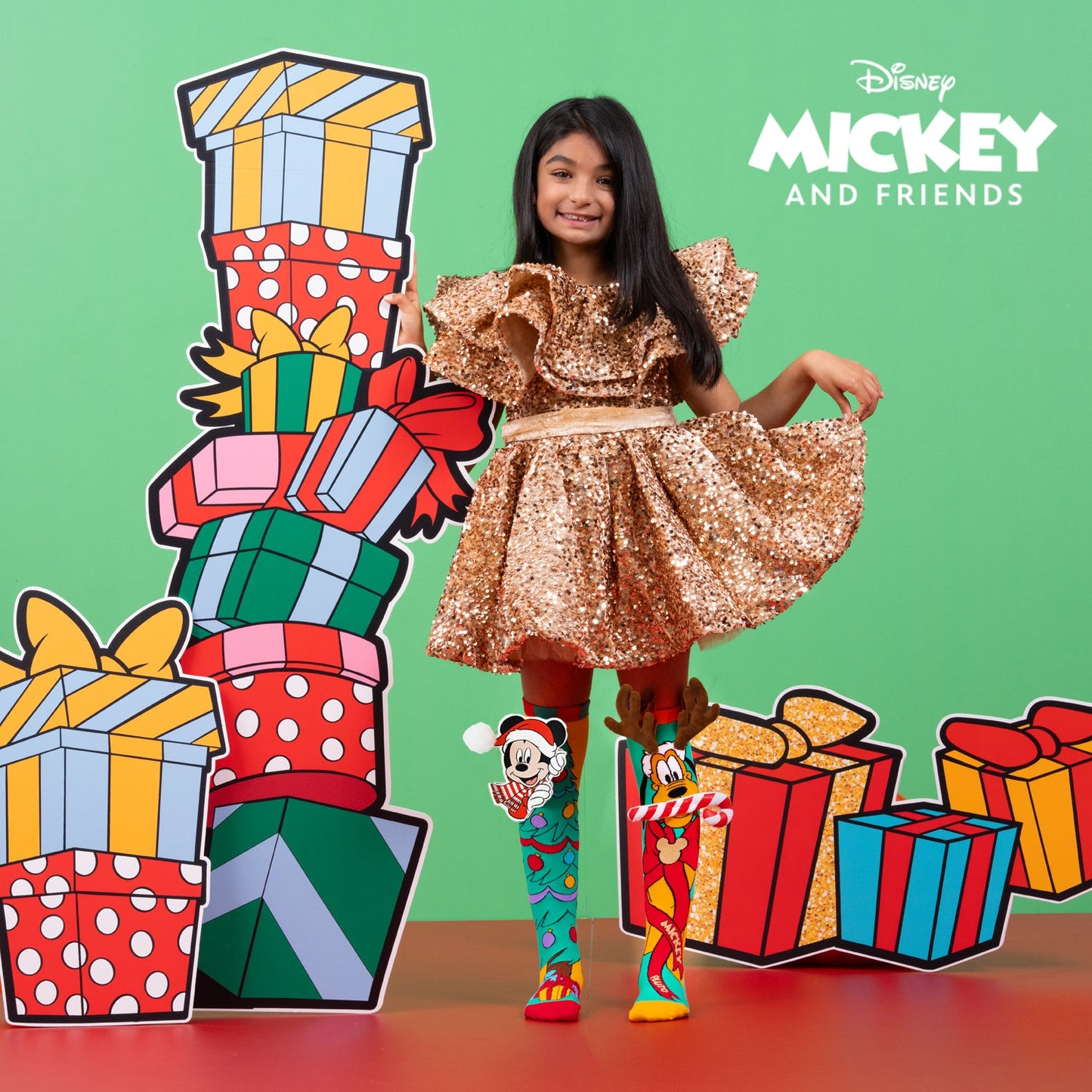 MICKEY'S CHRISTMAS SOCKS