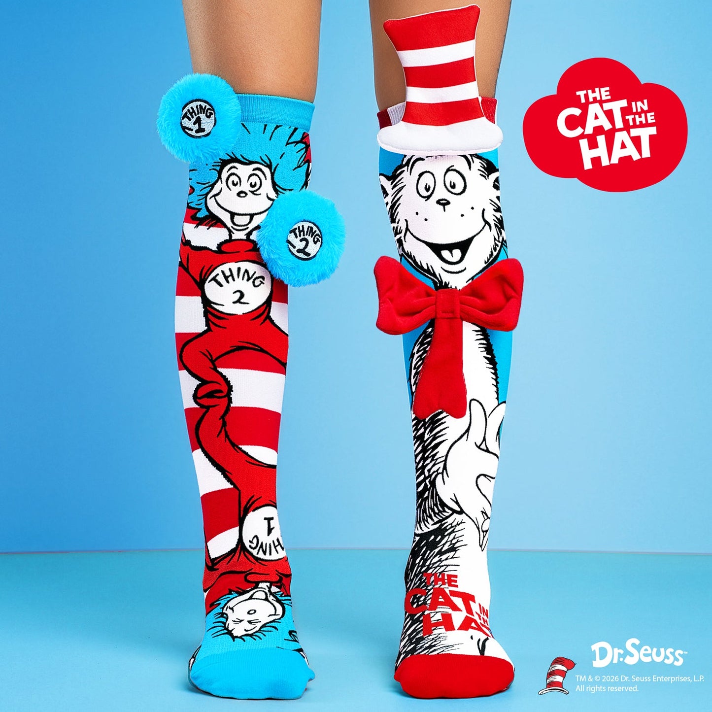 CAT IN THE HAT SOCKS