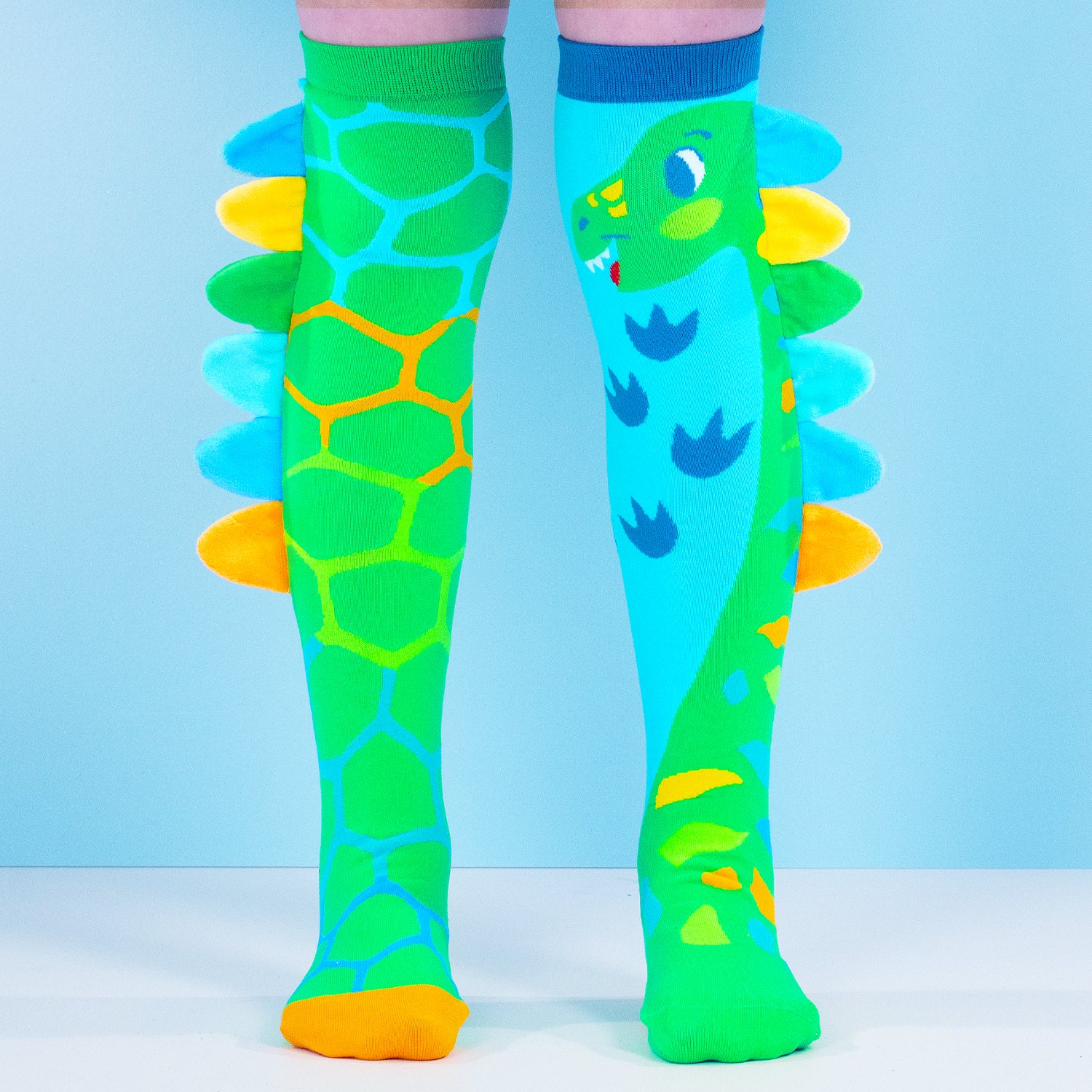 GREEN ROAR DINOSAUR SOCKS – MADMIA USA