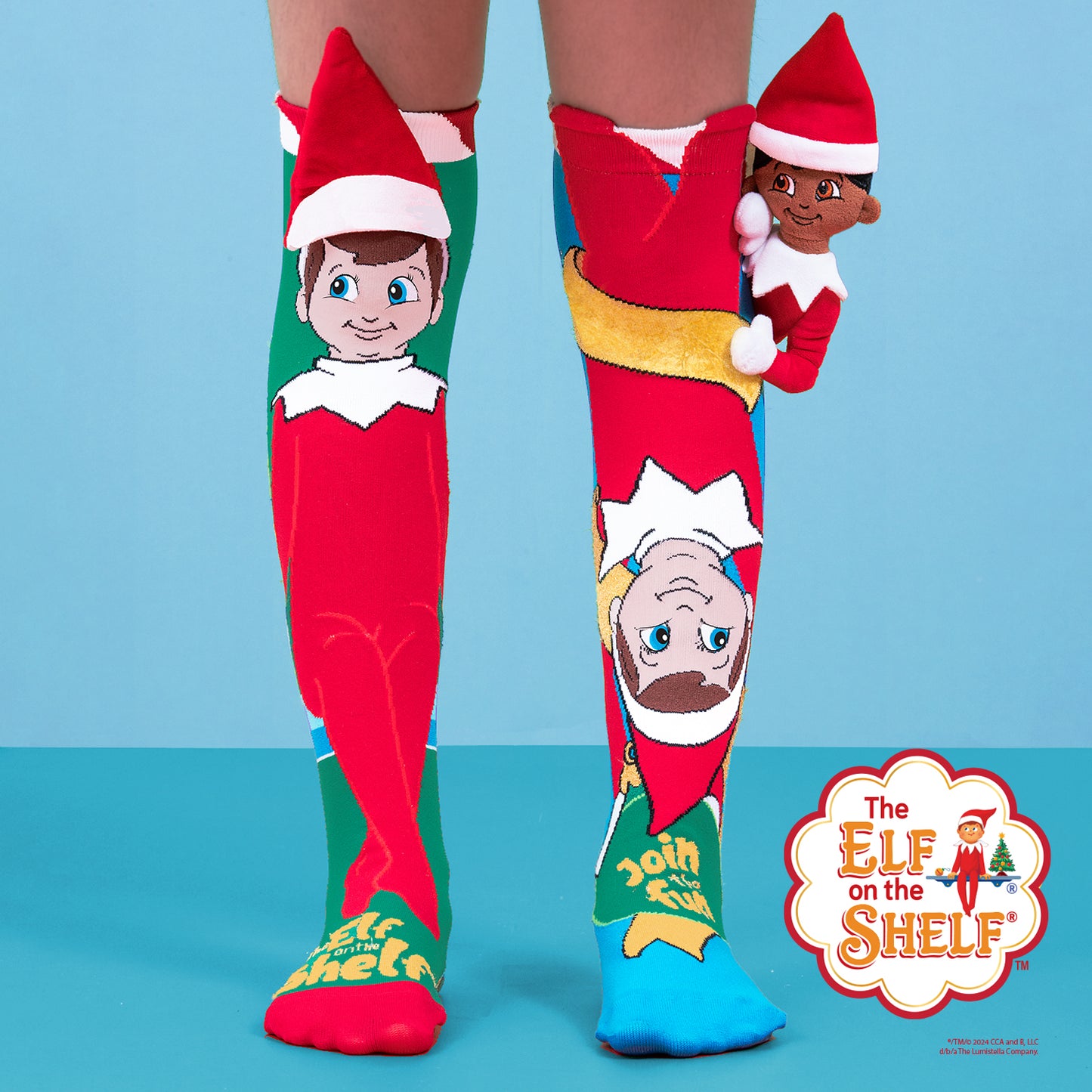 ELF ON THE SHELF SOCKS