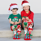 Festive elf character socks with colorful Christmas details and soft plush accents.