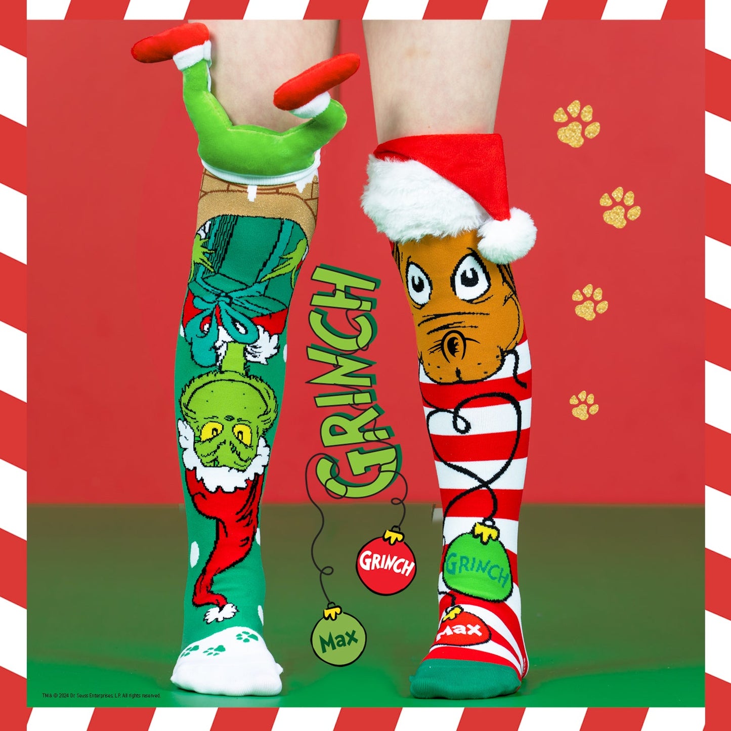 GRINCH & THE CHIMNEY SOCKS