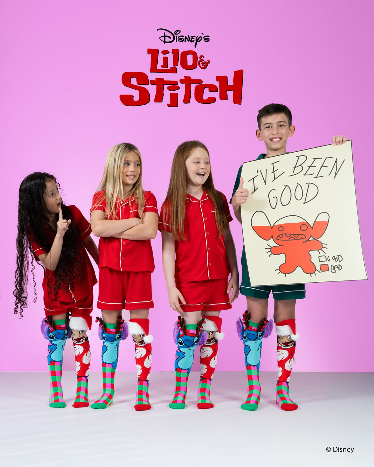 LILO & STITCH CHRISTMAS SOCKS