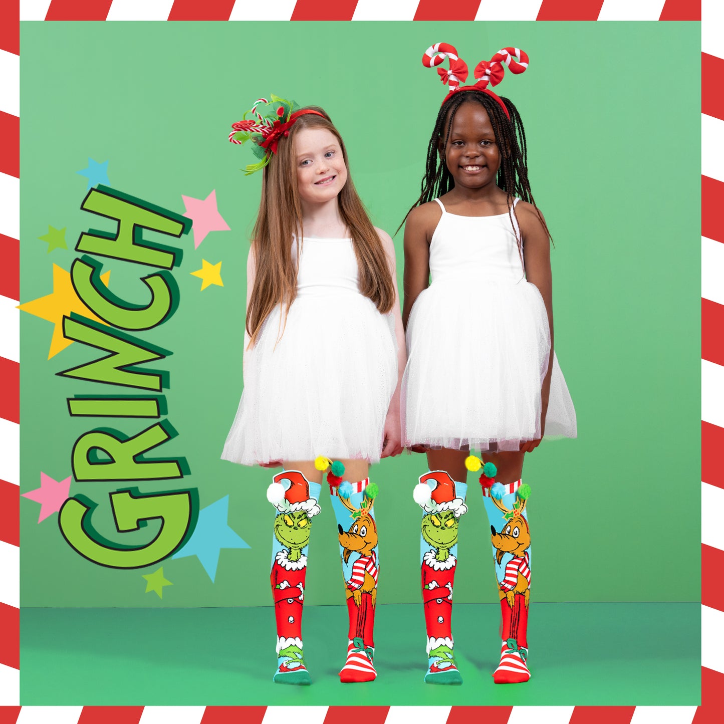 GRINCH AND MAX SOCKS