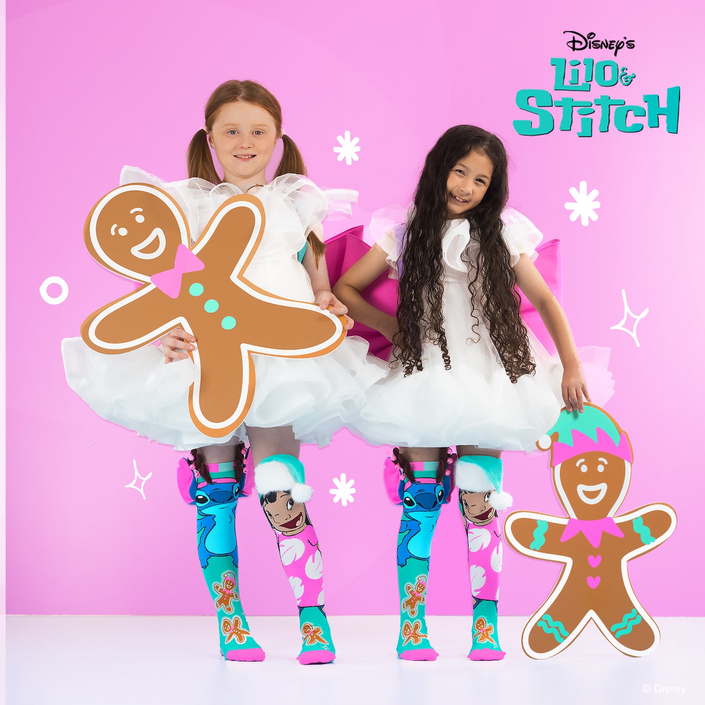 LILO & STITCH'S GINGERBREAD SOCKS