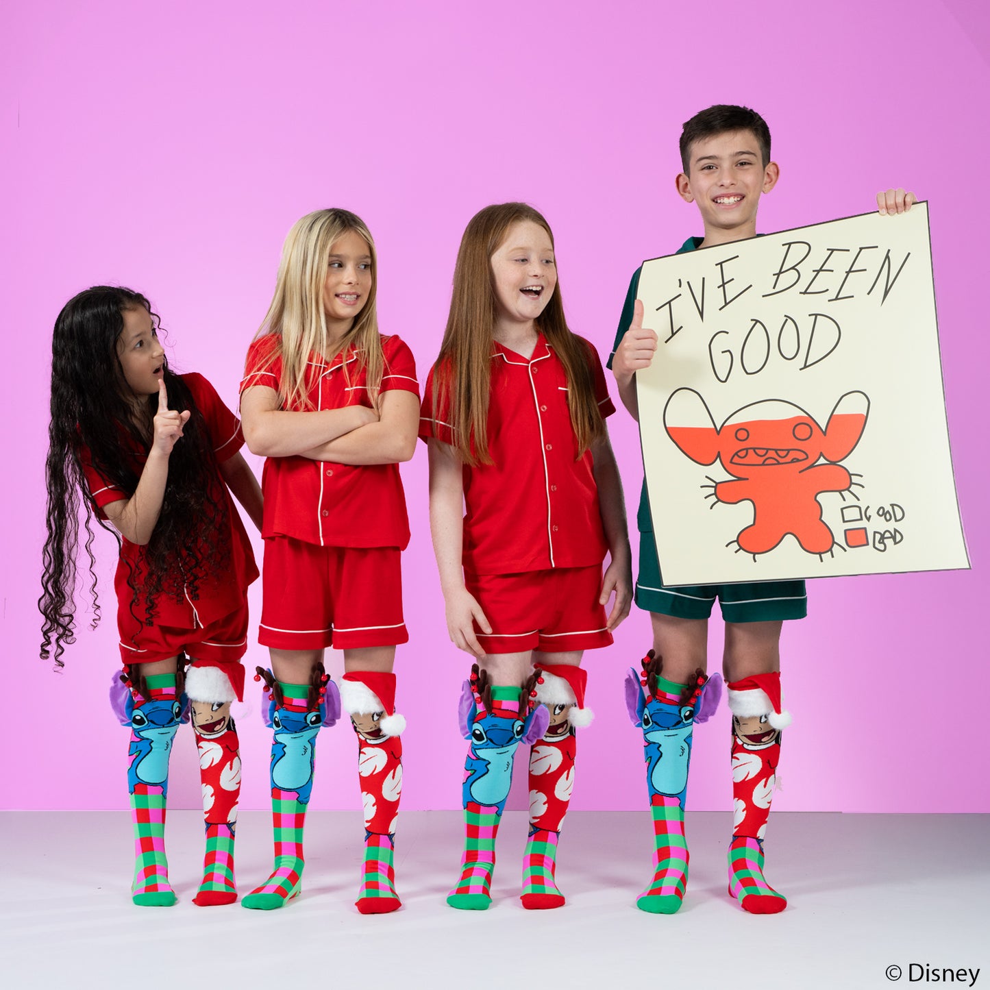 LILO & STITCH CHRISTMAS SOCKS