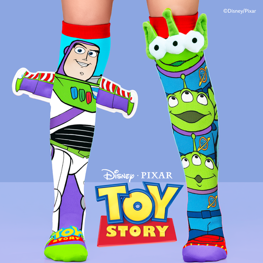 BUZZ AND ALIENS SOCKS