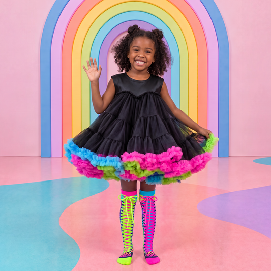 WONDERLAND DRESS BLACK