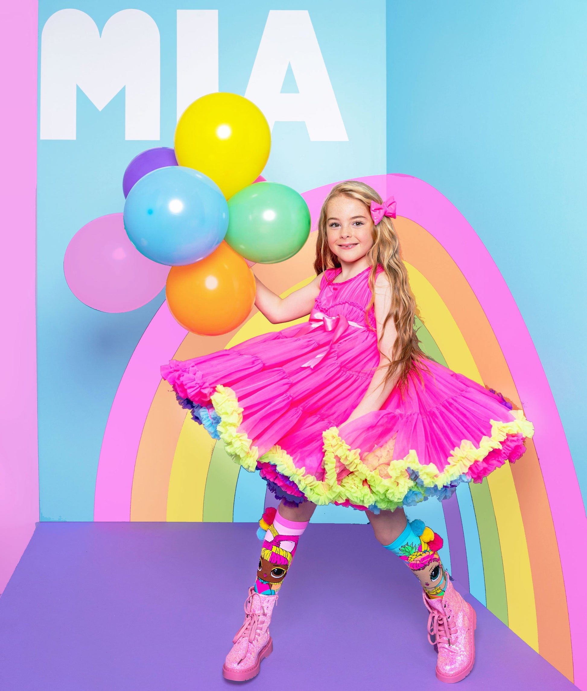 WONDERLAND DRESS PINK MADMIA USA WONDERLAND DRESS PINK MADMIA USA