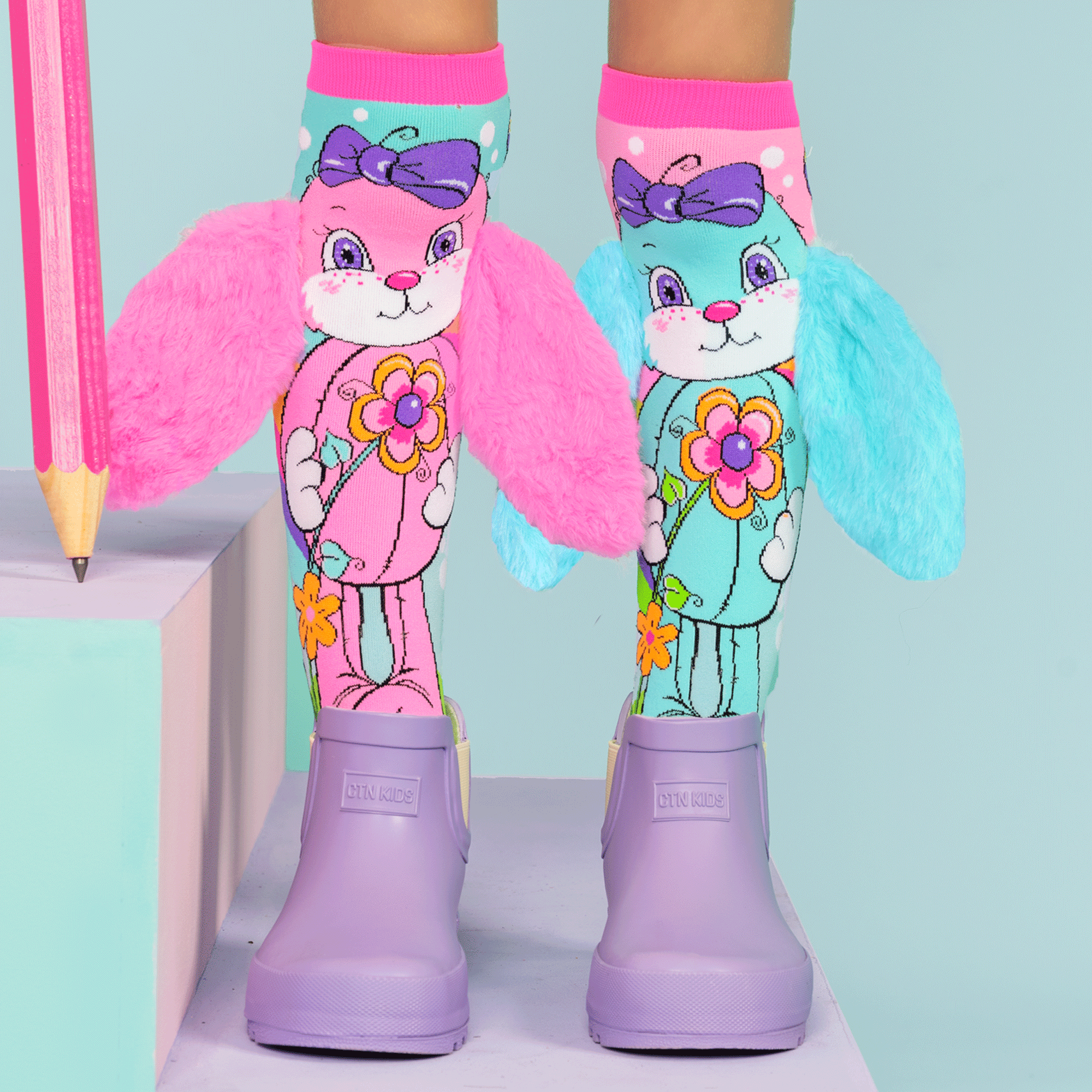 Bunny Racing Socks HUNNY BUNNY SOCKS – MADMIA USA