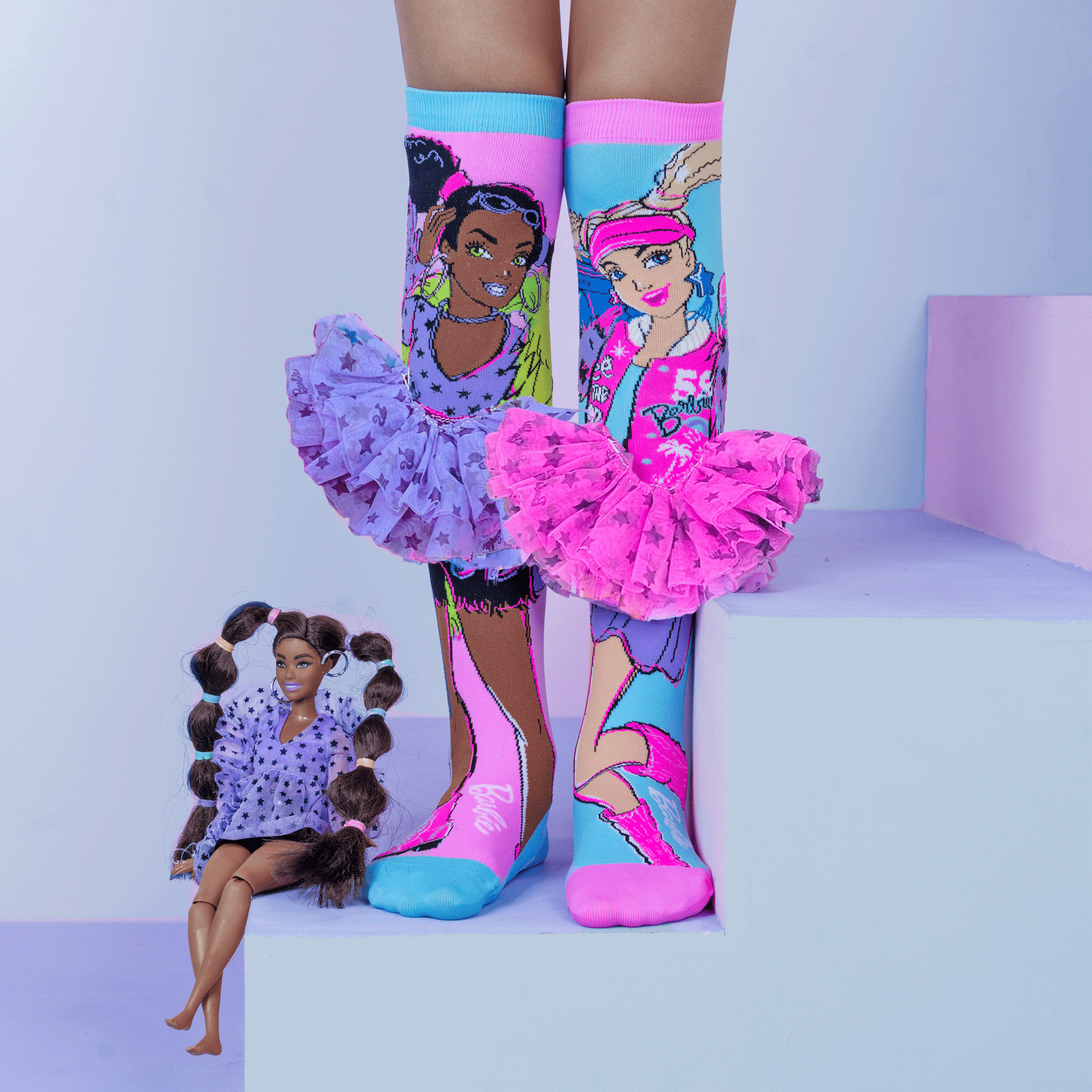 Happier Than A Pig In Mud: Barbie clothes from $1 socks, five