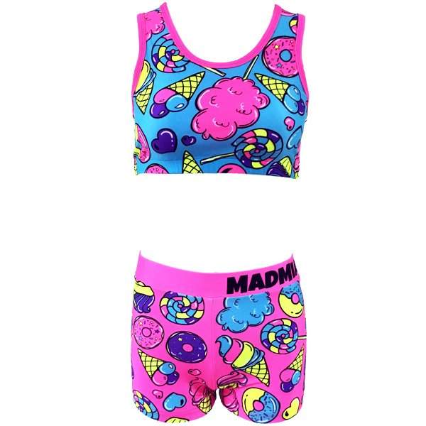CANDY Crop Top and Shorts